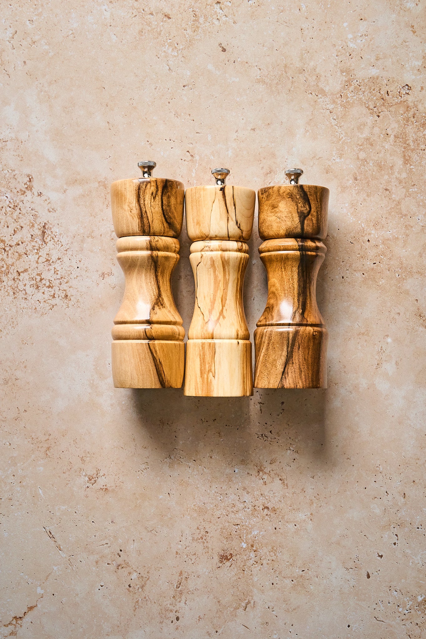 Amsterdam Grinder - Modern Handmade Pepper Mill made from Salvaged Wood