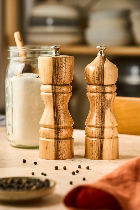 Walnut Salt & Pepper Mill Pair (Set of 2)