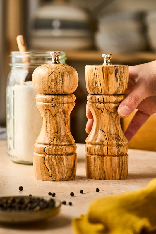Maple Salt & Pepper Mill Pair (Set of 2)